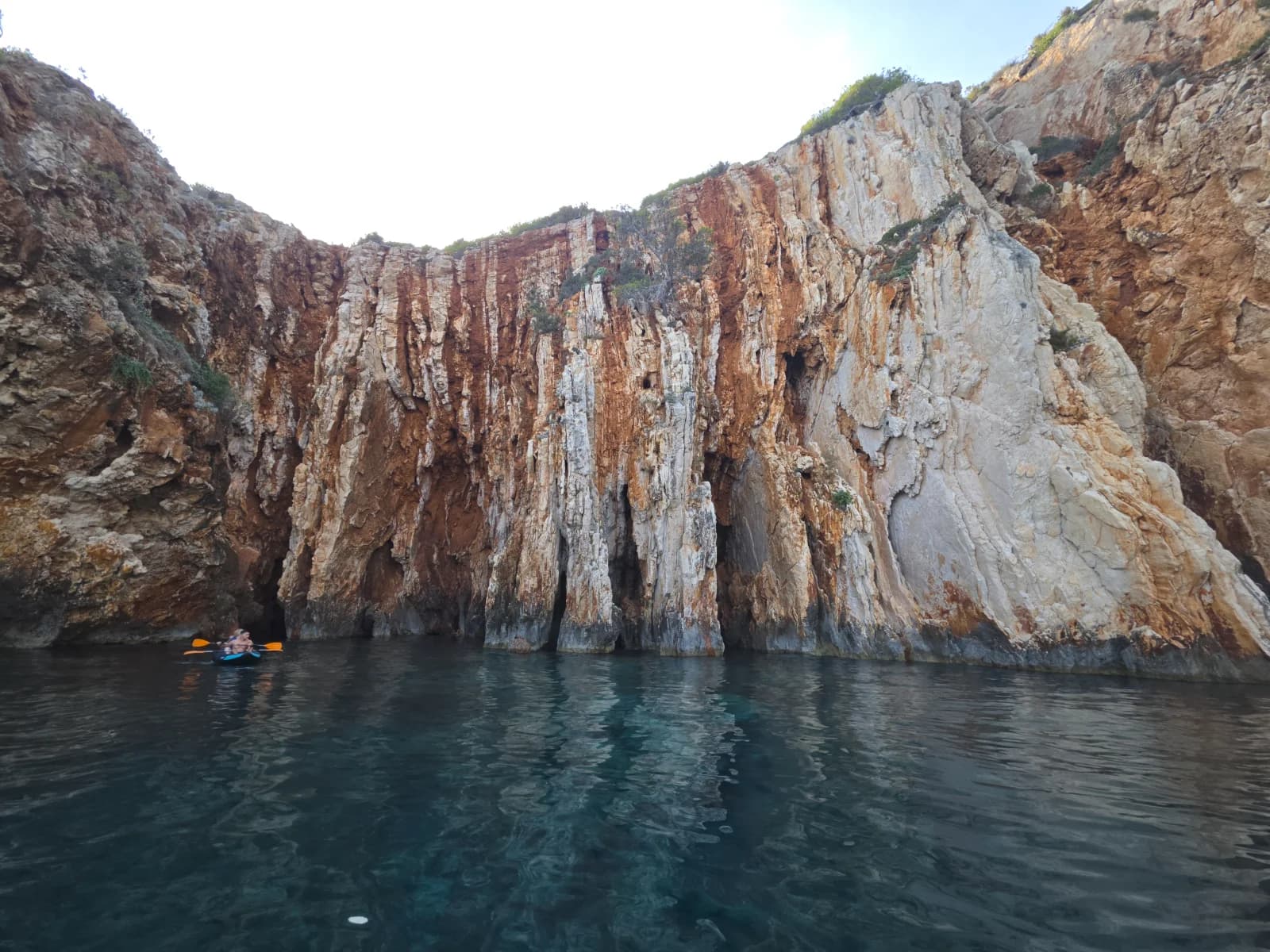 Rebelde Boats cruising slowly along the Croatian Adriatic coast