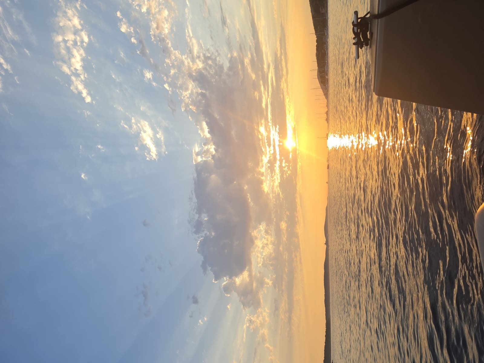 Rebelde Boats - sunset in Hvar town, Hvar island, Croatia