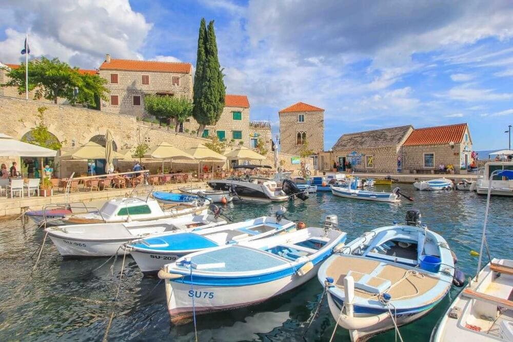 Exploring the lively waterfronts of Hvar Island